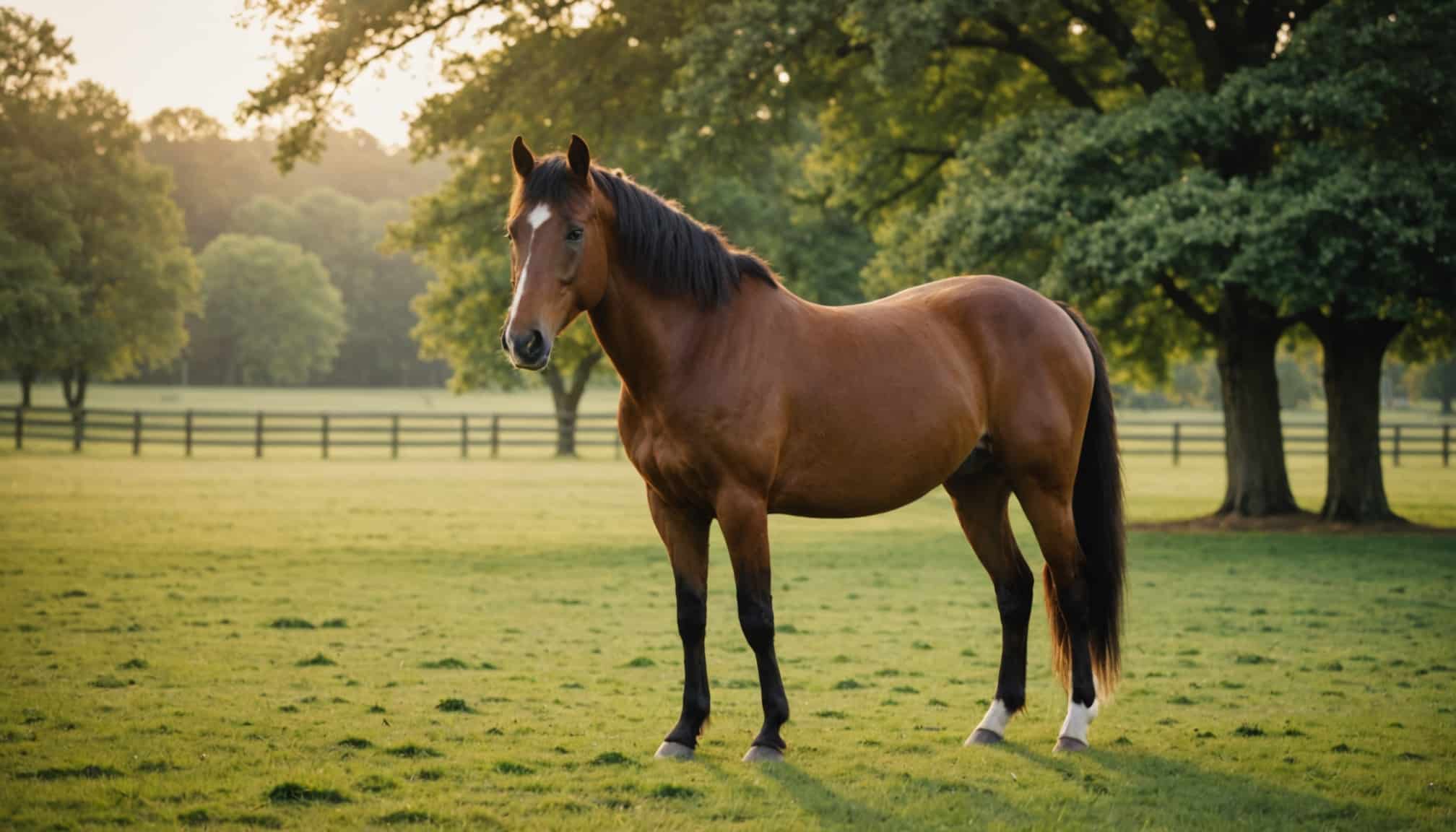 Cheval à vendre avec un prix affiché