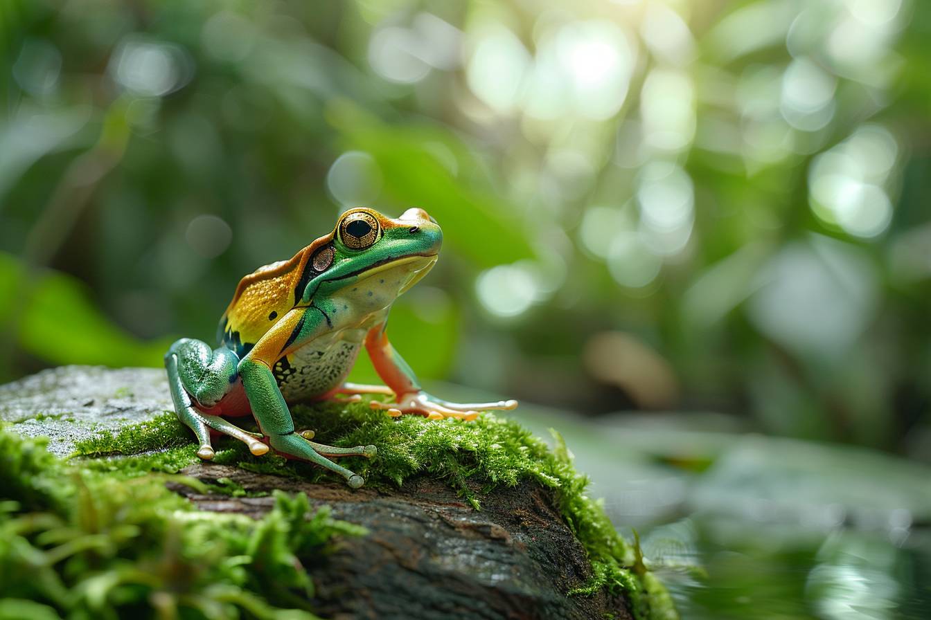 Reptiles et amphibiens côte à côte dans la nature  
Comparaison visuelle des reptiles et amphibiens